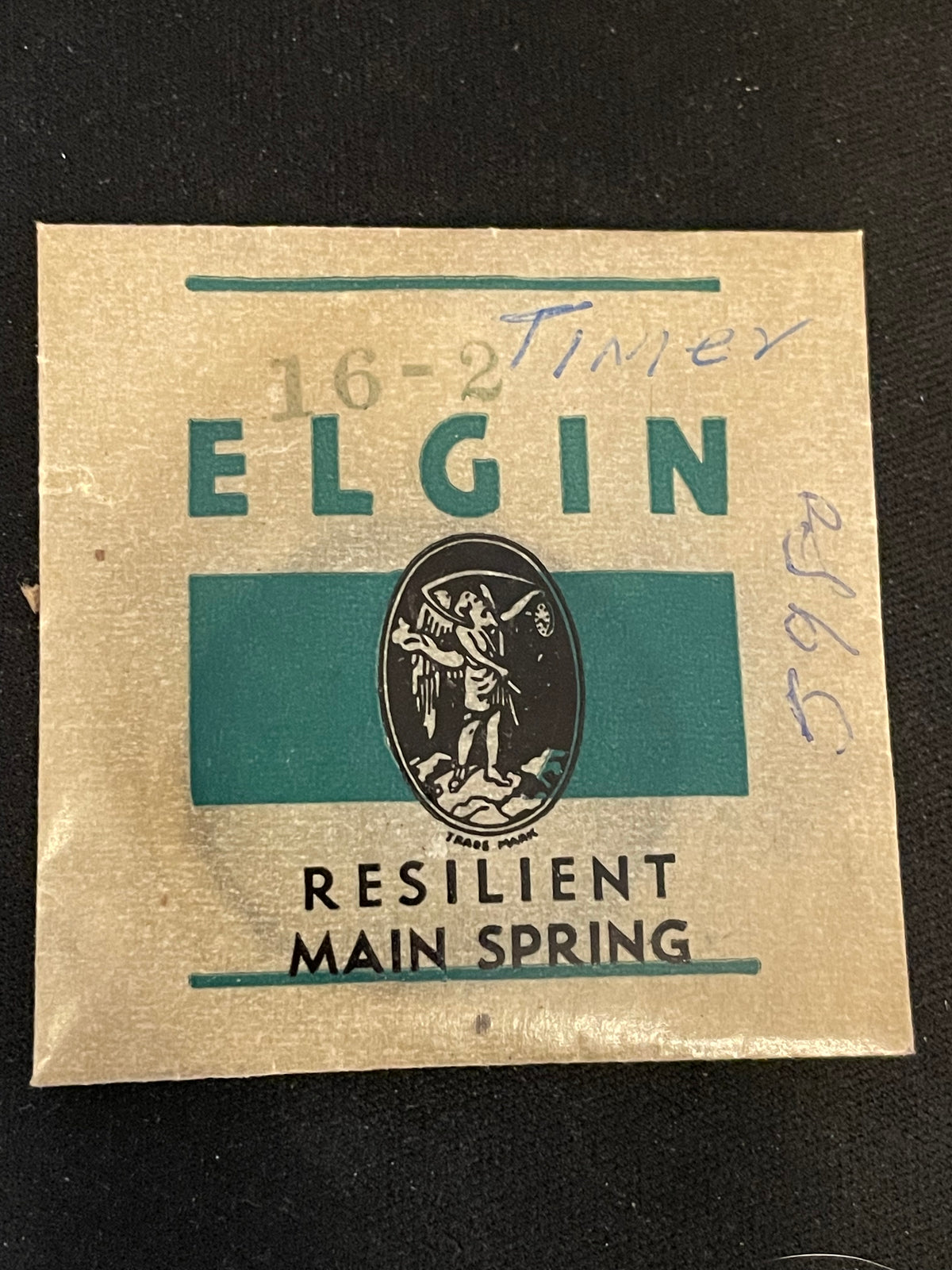 Elgin Factory Mainspring for 16s TIMER No. 5980 - Steel