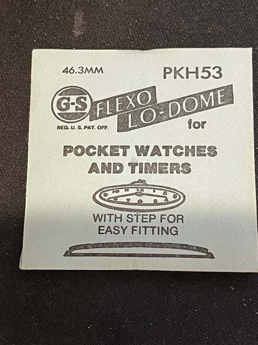 GS PKH53 Pocket Watch Crystal 46.3mm - New