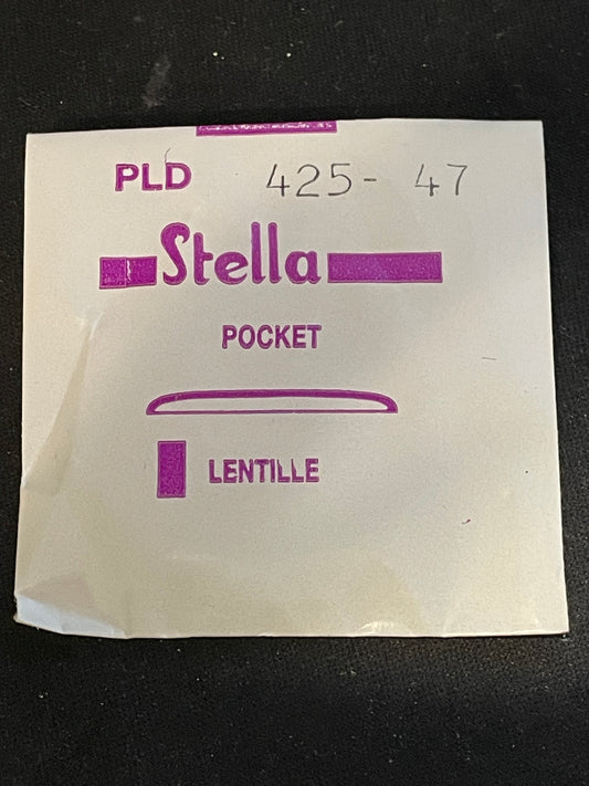 Stella PLD-425 47 Round Pocket Watch Crystal 42.5mm - New