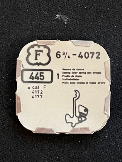Set Lever Bridge for Felsa (F) 6¾ Ligne base caliber 4072 movements