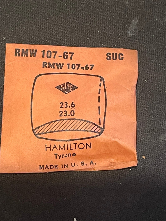 SUC Rocket Crystal RMW 107-67 for HAMILTON Tyrone - 23.6 x 23.0mm - New