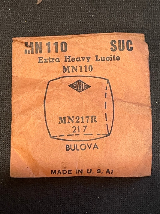 SUC Fancy Crystal MN 110 for BULOVA - 21.7mm - New