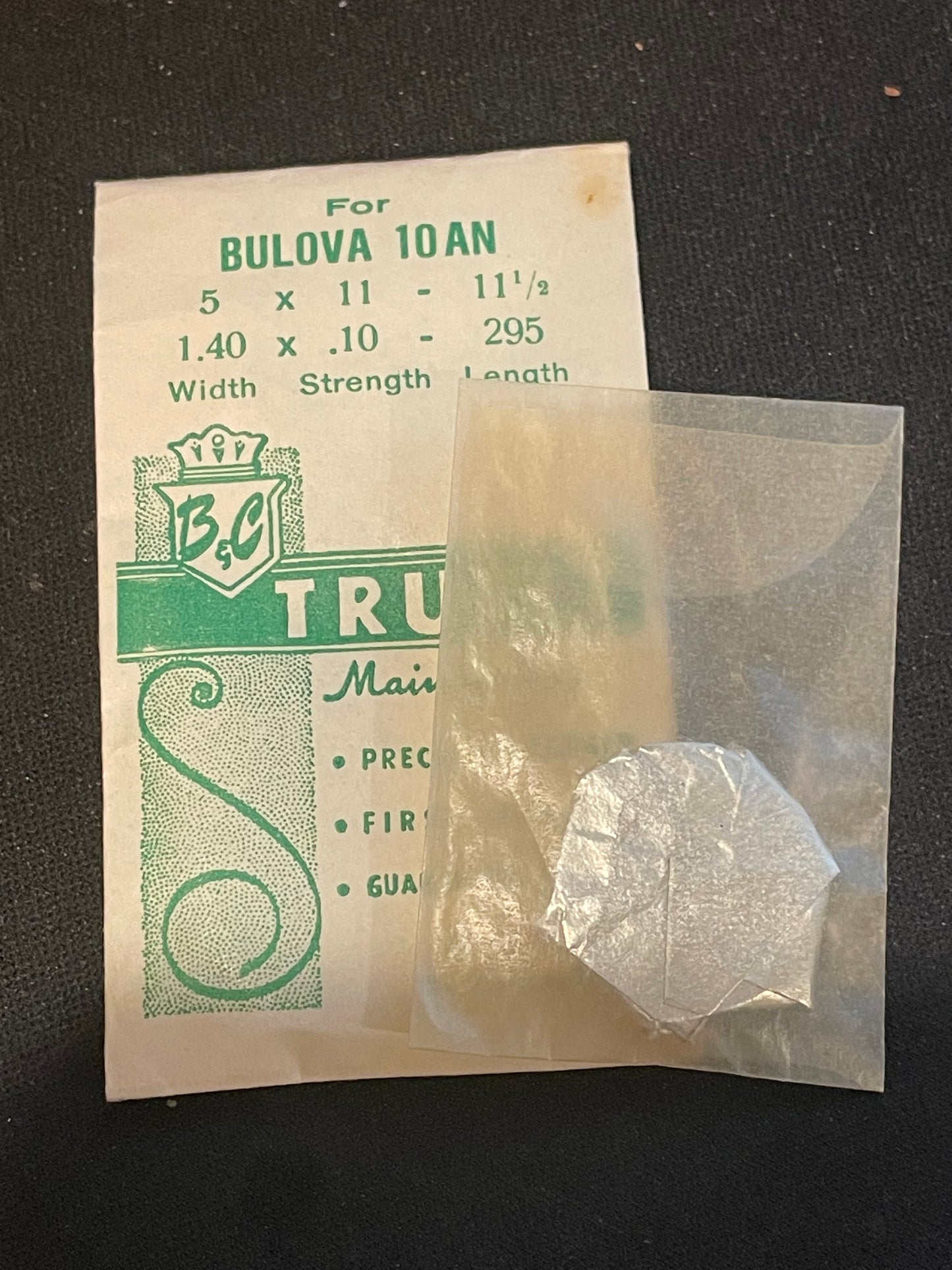 Trufit Mainspring for Bulova caliber 10AN - Steel