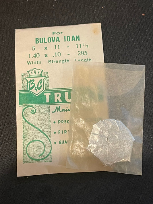 Trufit Mainspring for Bulova caliber 10AN - Steel