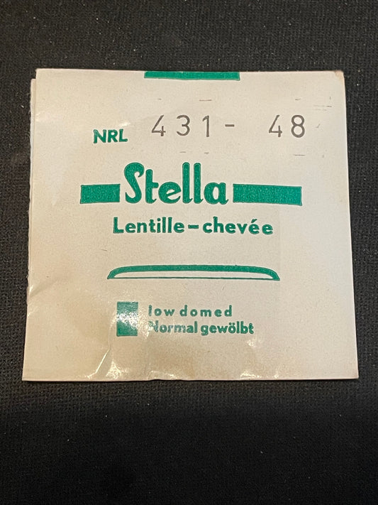 Stella NRL 431 - 48 Pocket Watch Crystal 43.1mm - New