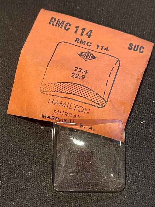 SUC Rocket Crystal RMC 114 for HAMILTON Murray - 23.4 x 22.9mm - New