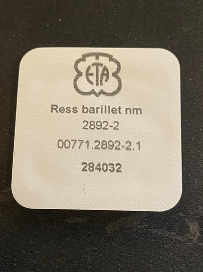 Nivarox Mainspring for ETA caliber 2890, 2892, 2892-2 Automatic - Alloy