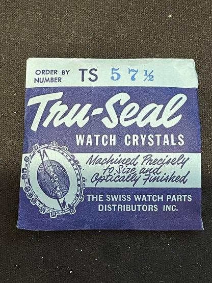 Tru-Seal TS 57½ Round Pocket Watch Crystal 49.2mm - New