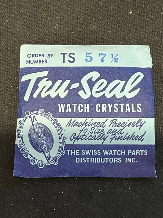 Tru-Seal TS 57½ Round Pocket Watch Crystal 49.2mm - New