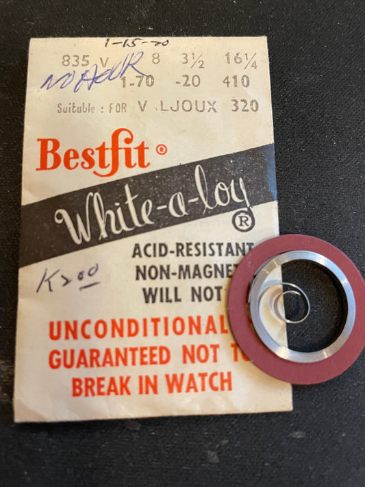 BESTFIT Mainspring 835V for Valjoux caliber 320 Chronograph - Alloy