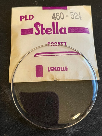 Stella PLD-460 52½ Round Pocket Watch Crystal 46.0mm - New