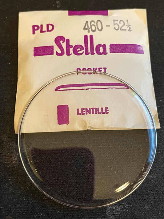 Stella PLD-460 52½ Round Pocket Watch Crystal 46.0mm - New