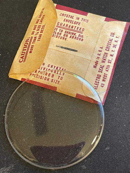 Electro-Seal ES-55½ Pocket Watch Crystal 47.9mm (1.887“) - New