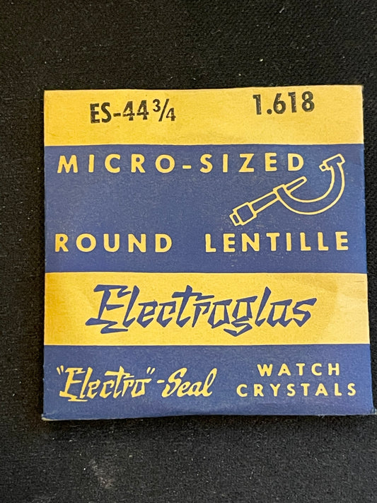 Electro-Seal ES-44¾ Pocket Watch Crystal 41.1mm (1.618") - New