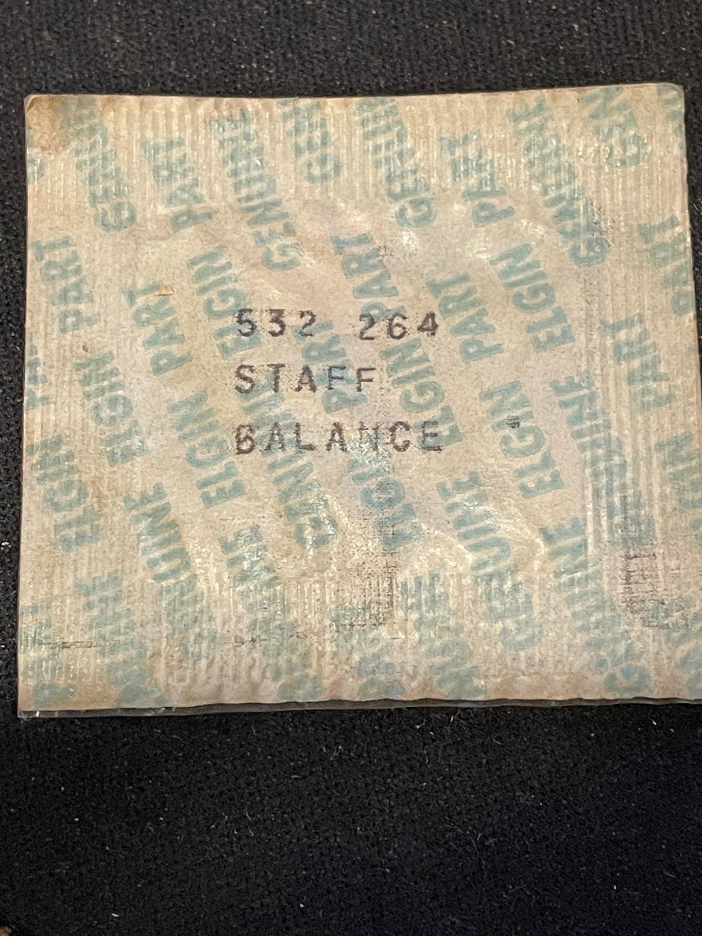 Elgin Factory Balance Staff for 8/0s Grade 532 - No. 5664