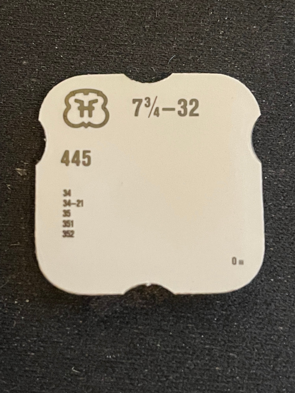 Set Lever Bridge for Font (FHF) base caliber 32, 7¾ Ligne movements