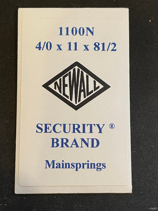 NEWALL Mainspring #1100N for Omega caliber 540 - Alloy