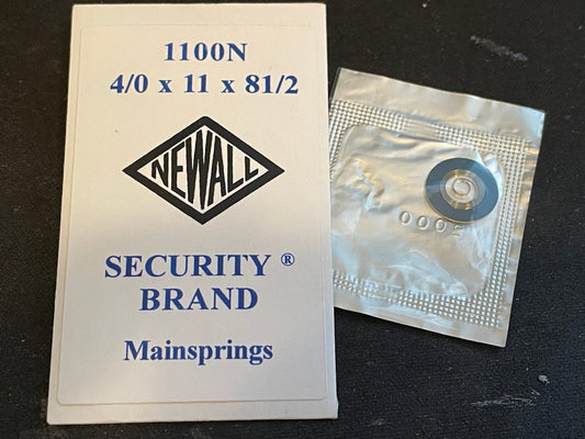 NEWALL Mainspring #1100N for Omega caliber 540 - Alloy