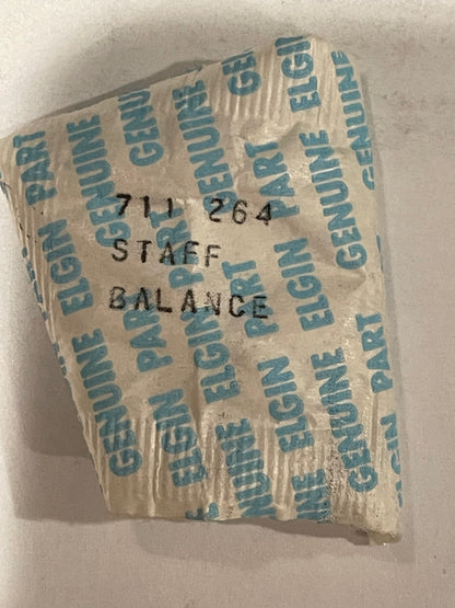 Elgin Factory balance staff for 13/0s grade 711 thru 719 movements