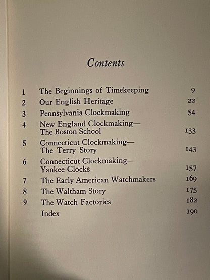 Antique American Clocks & Watches, by Richard Thomson