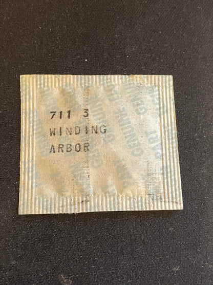 Elgin Factory stem / winding arbor for 13/0s grade 711 thru 719 movements