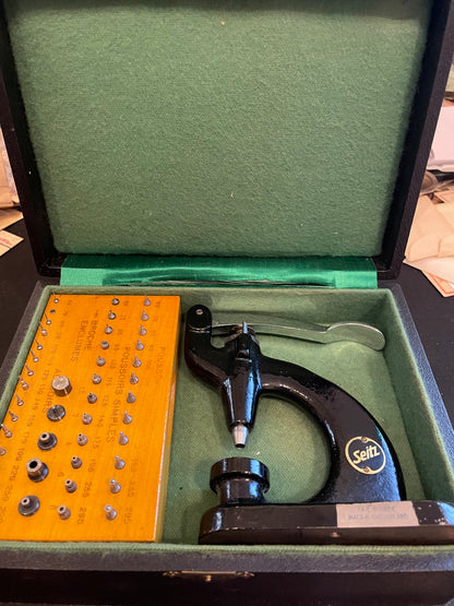Watchmakers Seitz Jeweling tool set - in box