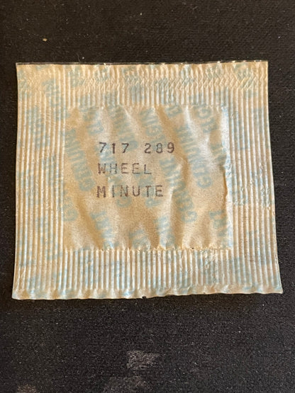 Elgin Factory Minute Wheel for grade 717, 719, 721 - new in envelope