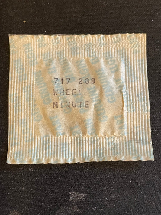 Elgin Factory Minute Wheel for grade 717, 719, 721 - new in envelope