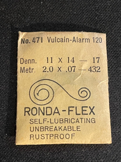 Ronda-Flex Mainspring No. 471 for Vulcain caliber 120 Wrist Alarm - Alloy