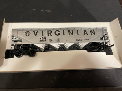 Tyco HO Scale Silver Hopper Car 2610 Virginian #344C in Box