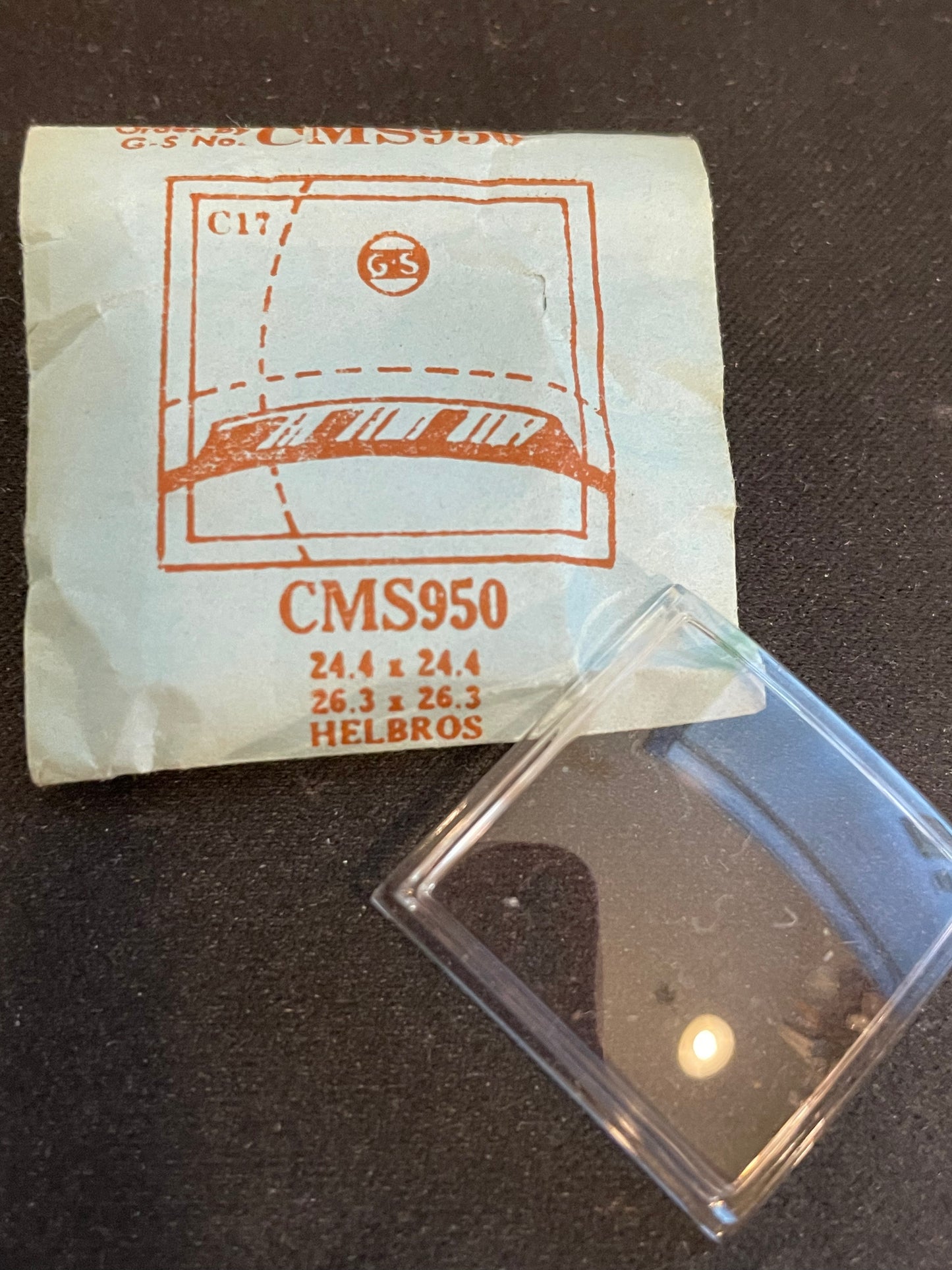 GS Fancy Crystal CMS950 for HELBROS - 24.4 x 24.4 mm - New