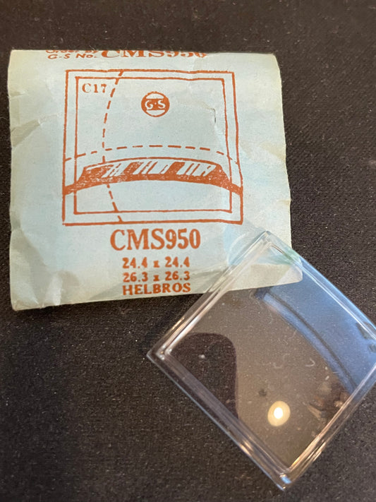 GS Fancy Crystal CMS950 for HELBROS - 24.4 x 24.4 mm - New