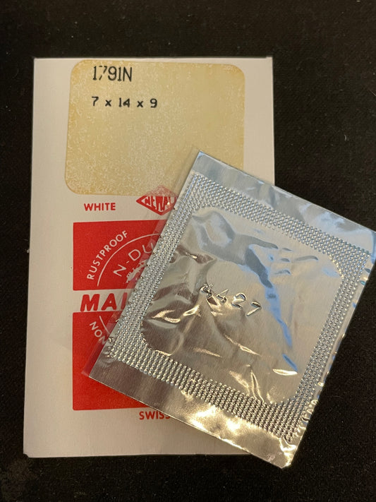 NEWALL Mainspring #1791N for Bulova  7ADC, 7ALC, 7AMC, 7ASC, 7AWC, 7BSC, 7BUC, 7WMC, 7WSC - Alloy