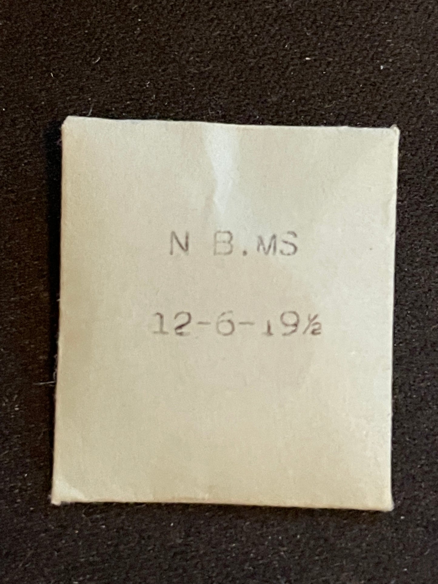 N.B.MS Mainspring for Montilier caliber 64 Pocket Watch - Alloy