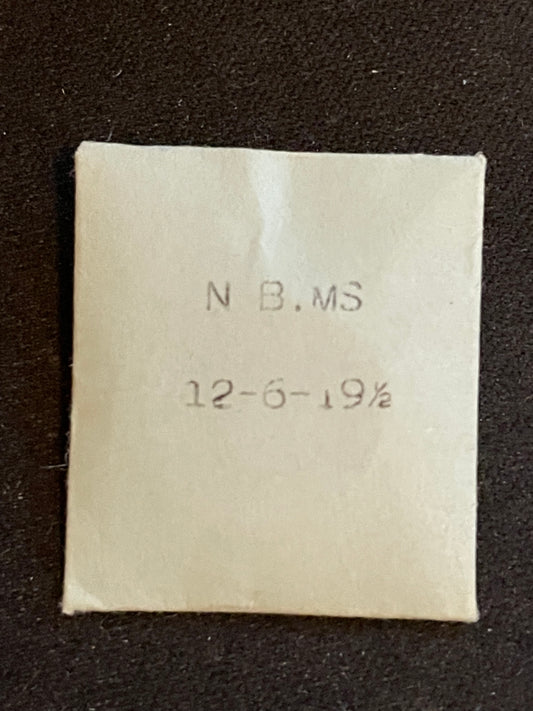 N.B.MS Mainspring for Montilier caliber 64 Pocket Watch - Alloy