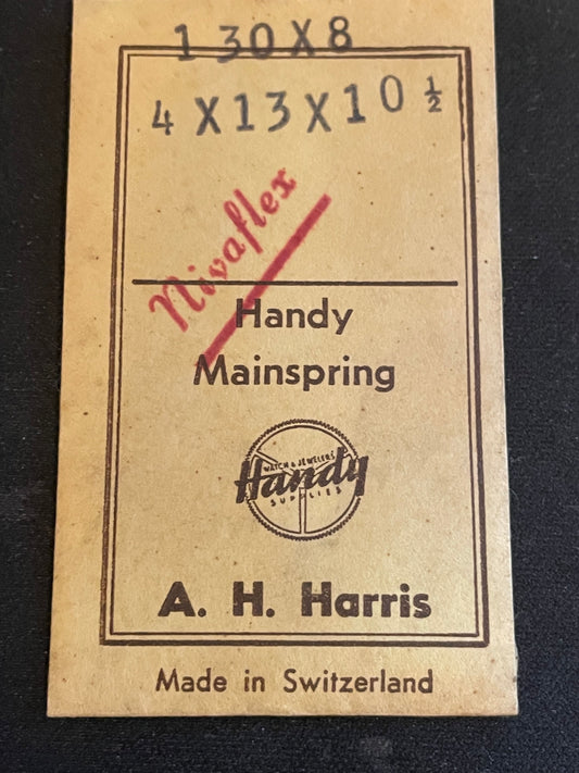 Nivaflex Mainspring for ETA 761, 879, 1040, 1201, 1212 + a bunch of Font & Bulova - Alloy