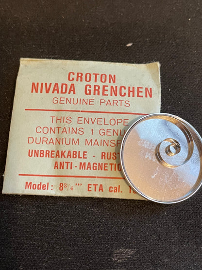 Croton Duranium Alloy Mainspring for ETA caliber 1311