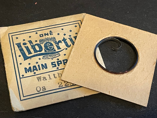 Liberty Mainspring For Waltham 0 Factory No. 2230 - Steel