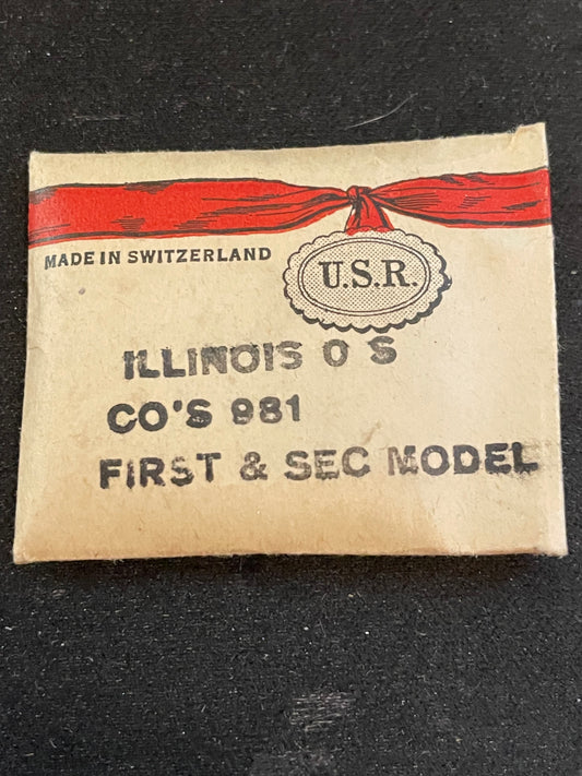 USR Mainspring for Illinois 0s No. 47359 - Steel