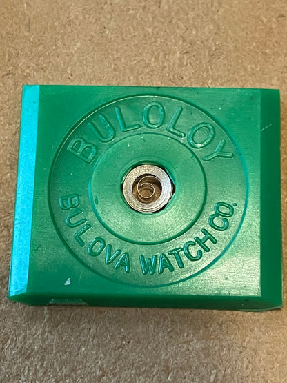 Bulova factory Buloloy Insertopak mainspring for caliber 5AT - Alloy