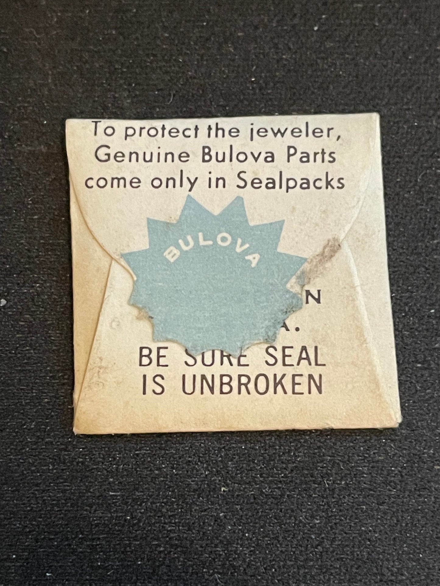 Bulova factory mainspring for caliber 8EA - Alloy