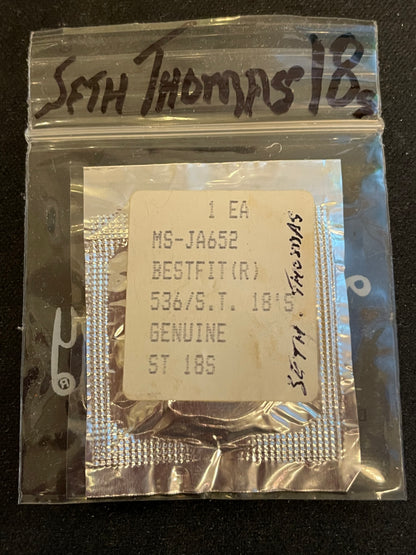 Bestfit Mainspring JA652 for Seth Thomas 18s Factory No. 536 - Alloy