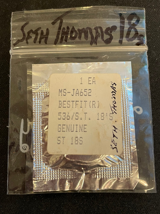 Bestfit Mainspring JA652 for Seth Thomas 18s Factory No. 536 - Alloy