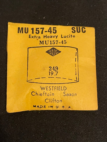 SUC Fancy Crystal MU 157-45 for WESTFIELD - 24.9 x 19.7mm - New