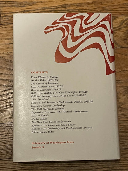 Boss Cermak of Chicago: A study of political leadership