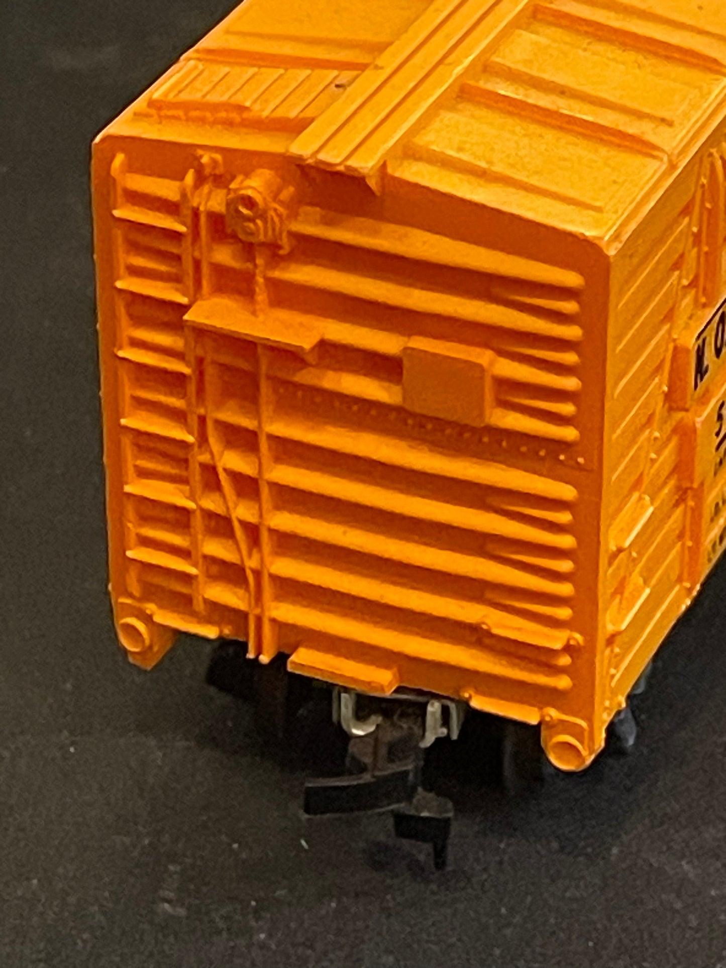 Mantua HO Scale Orange Boxcar 54117 NOT&M #T312-A