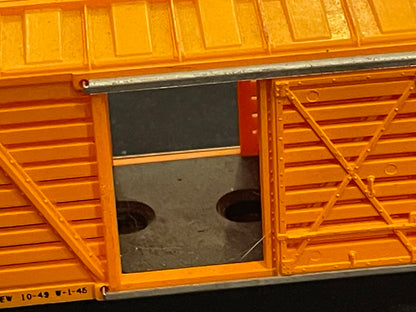 Mantua HO Scale Orange Boxcar 54117 NOT&M #T312-A