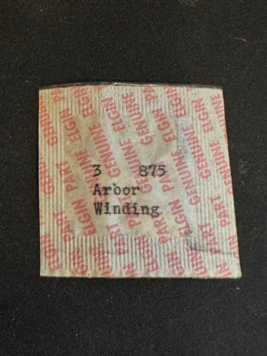 Elgin Factory stem / winding arbor for 6 ligne Grade 875