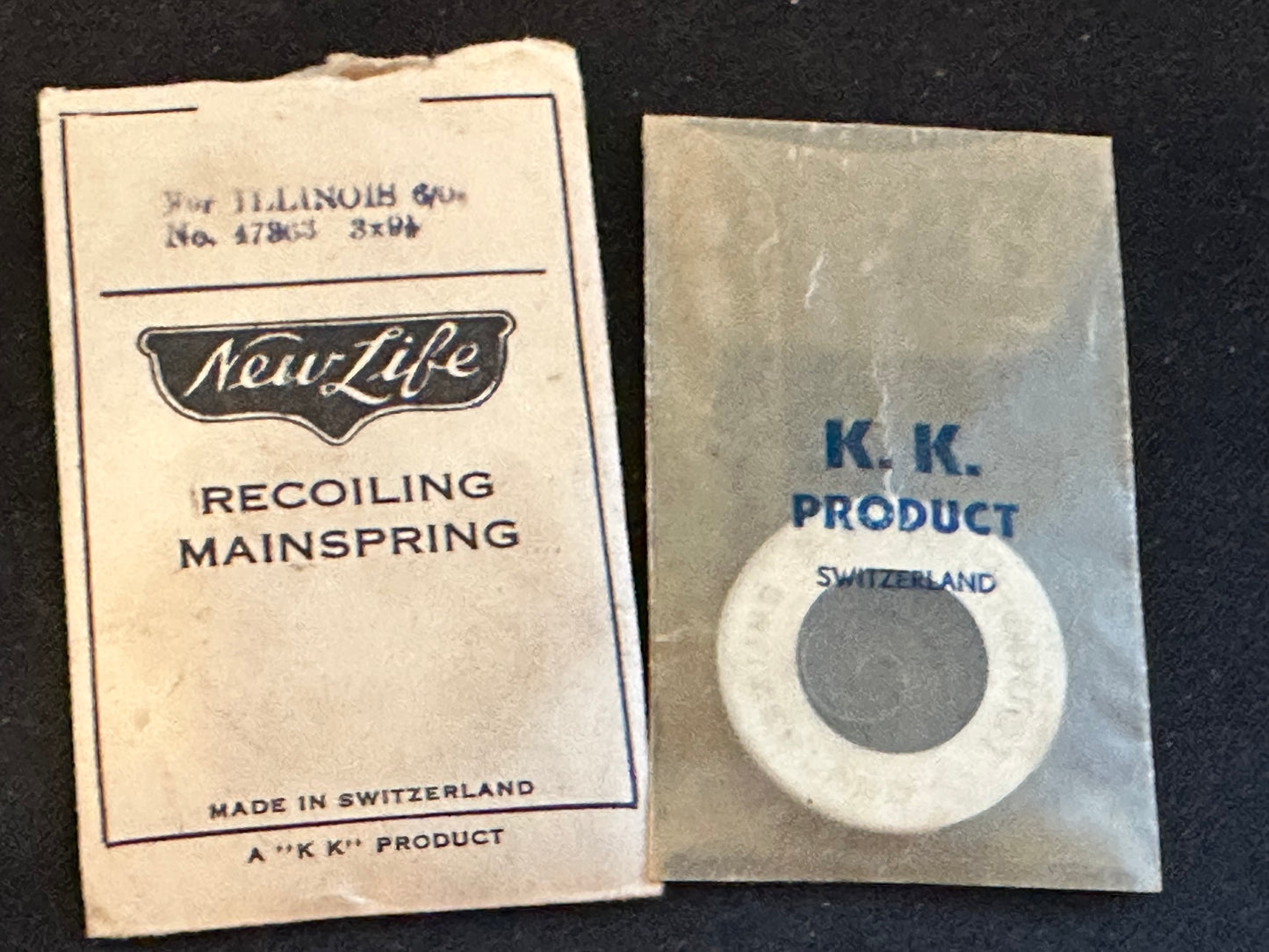 KK New Life Mainspring for Illinois 6/0s No. 47363 - Steel