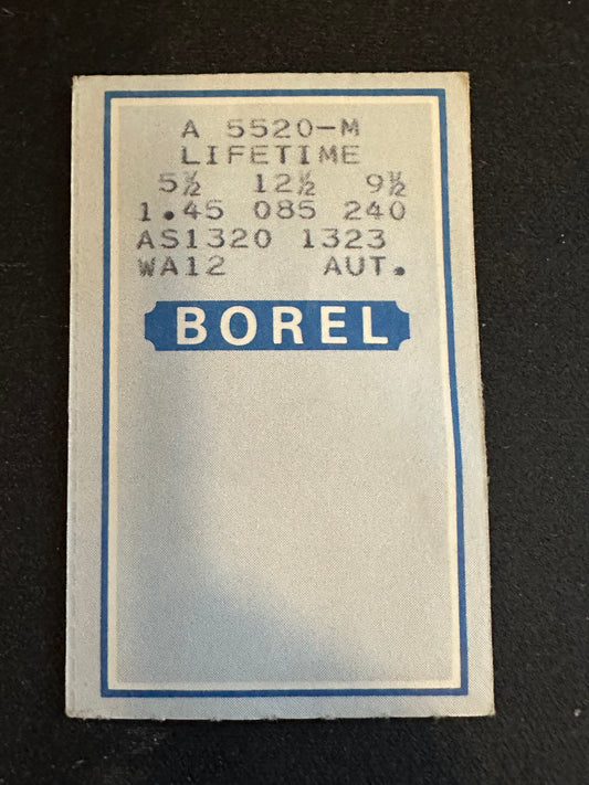 BOREL Mainspring 3038-Z for Font caliber 72 - Alloy